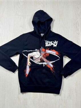 Crunchyroll Anime Chainsaw Man Denji Chainsaw Devil Hoodie XS Boxlunch Exclusive